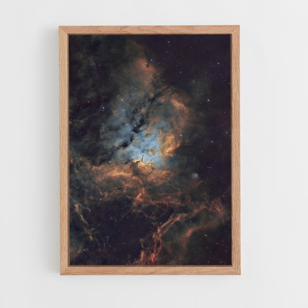 Poster Étoiles Naissantes – affiche Art spatial (vue 4)